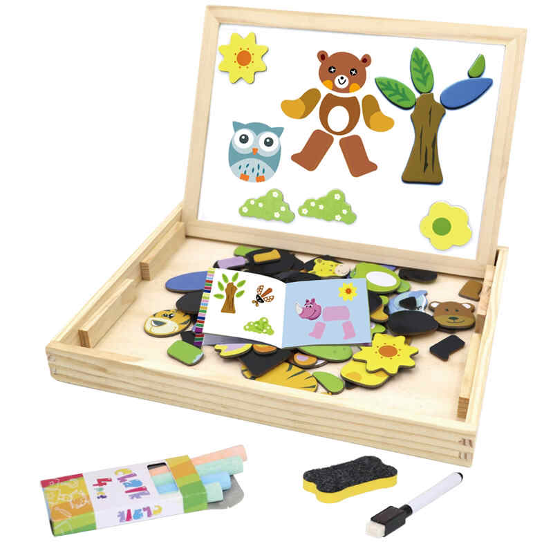 Educational double-sided drawing board