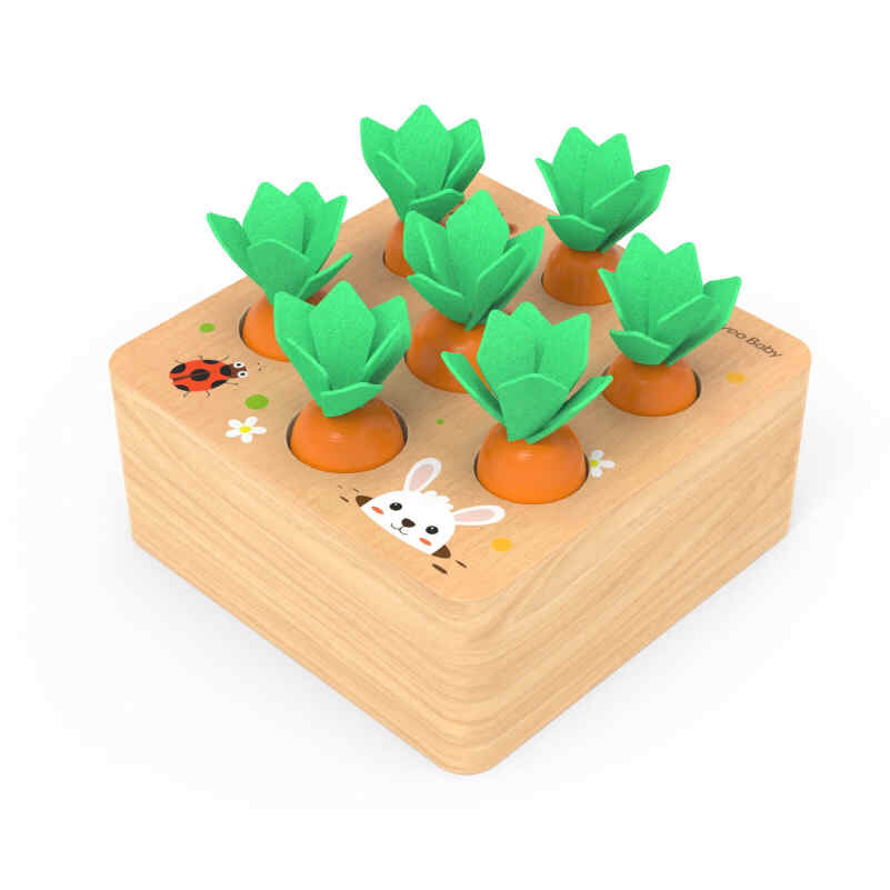 Carrot puzzles game