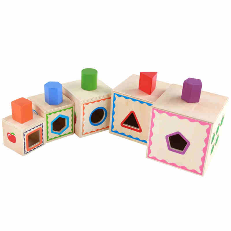 Colored 6 layer box